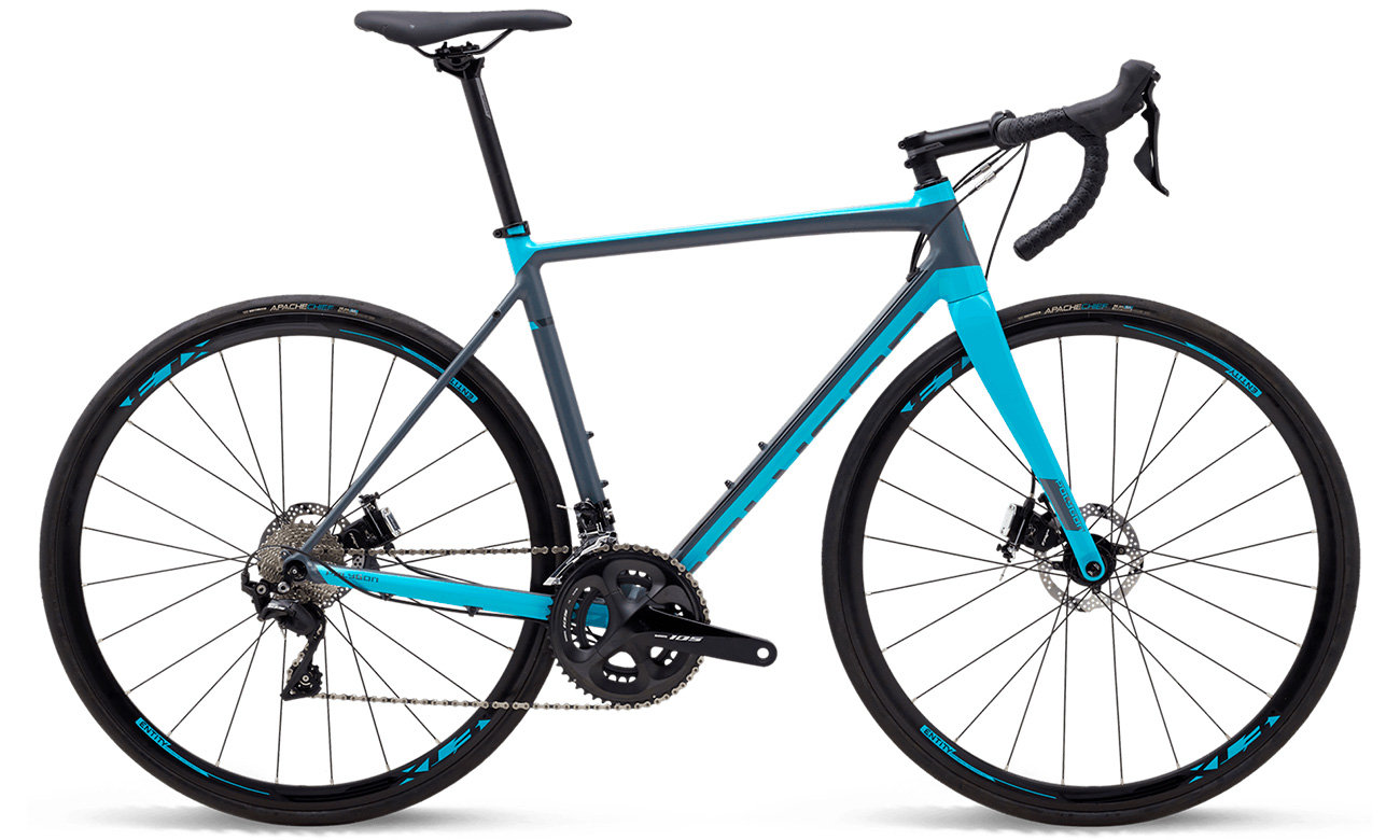 Фотографія Велосипед POLYGON STRATTOS S5D 28" (2020) 2020 Блакитно-сірий